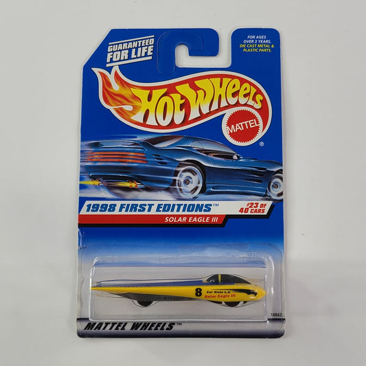 Hot Wheels - Solar Eagle III (Yellow)