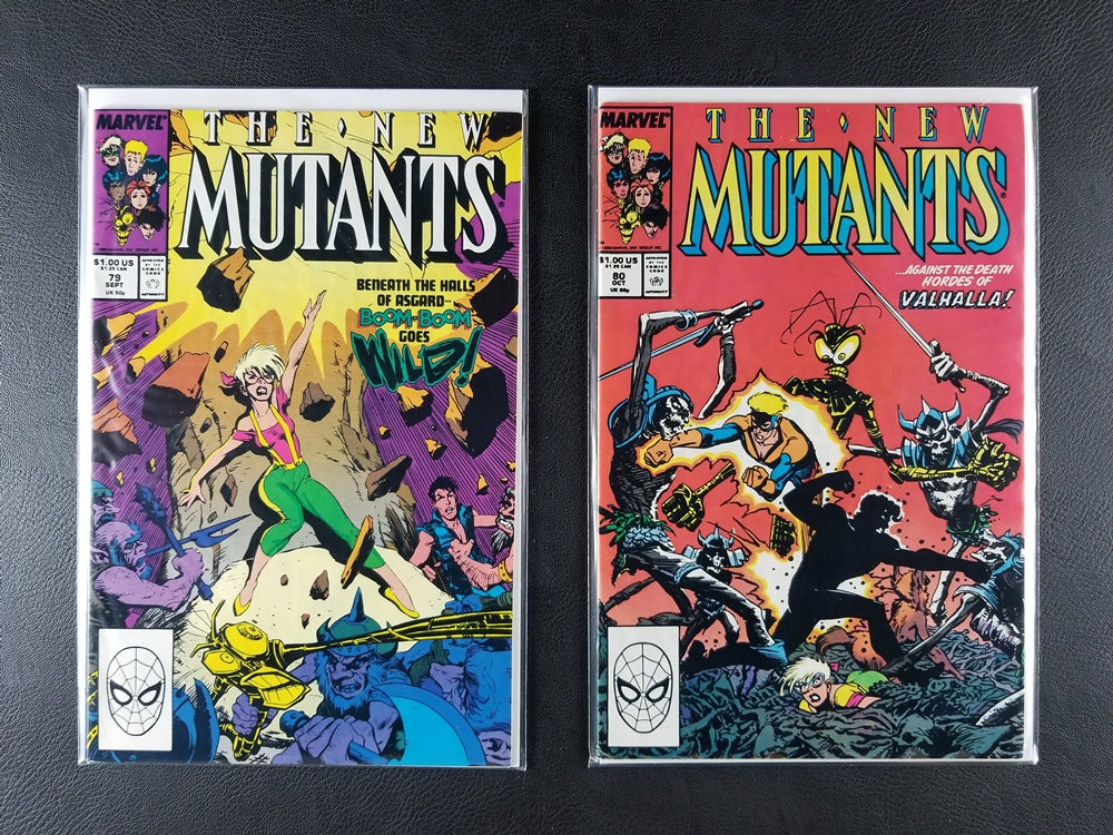 The New Mutants [1st Series] #71-80 Set (Marvel, 1989)