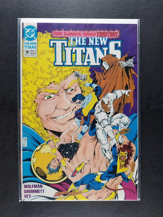 The New Teen Titans [2nd Series] New Titans #78 (DC, August 1991)