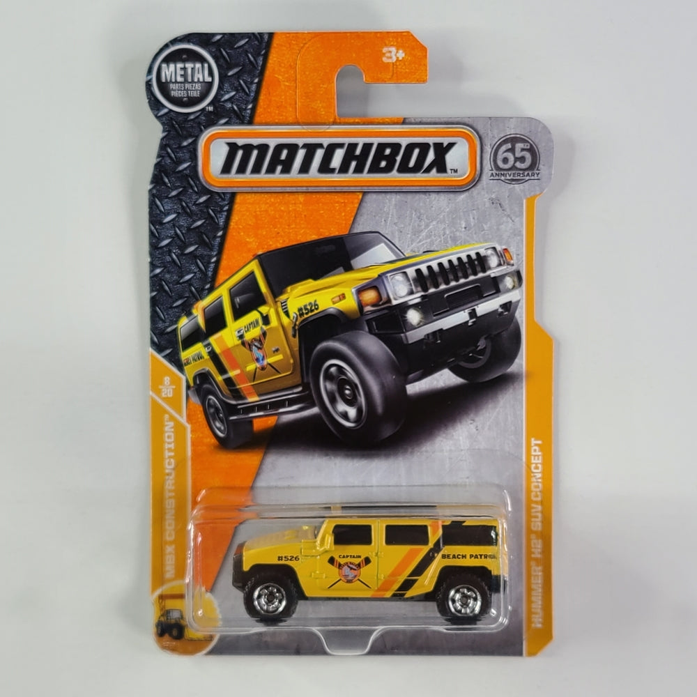 Matchbox - Hummer H2 SUV Concept (Yellow)