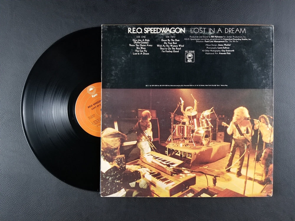 REO Speedwagon - Lost in a Dream (1974, LP)