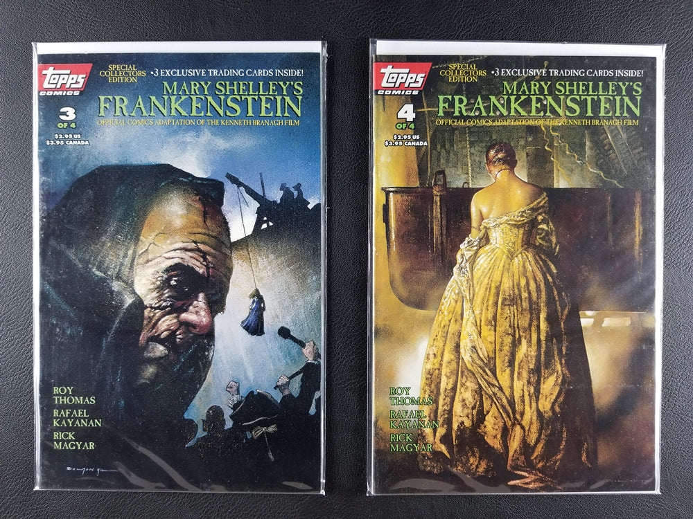 Mary Shelly's Frankenstein #1A-4A Set (Topps, 1994-95)