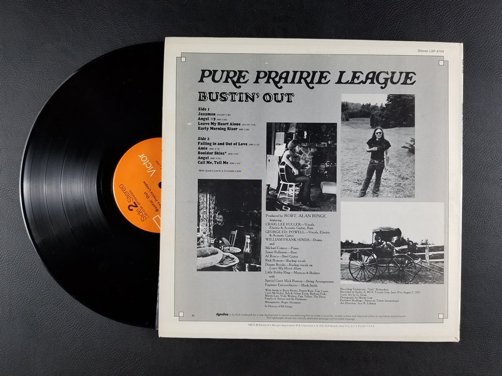 Pure Prairie League - Bustin' Out (1972, LP)