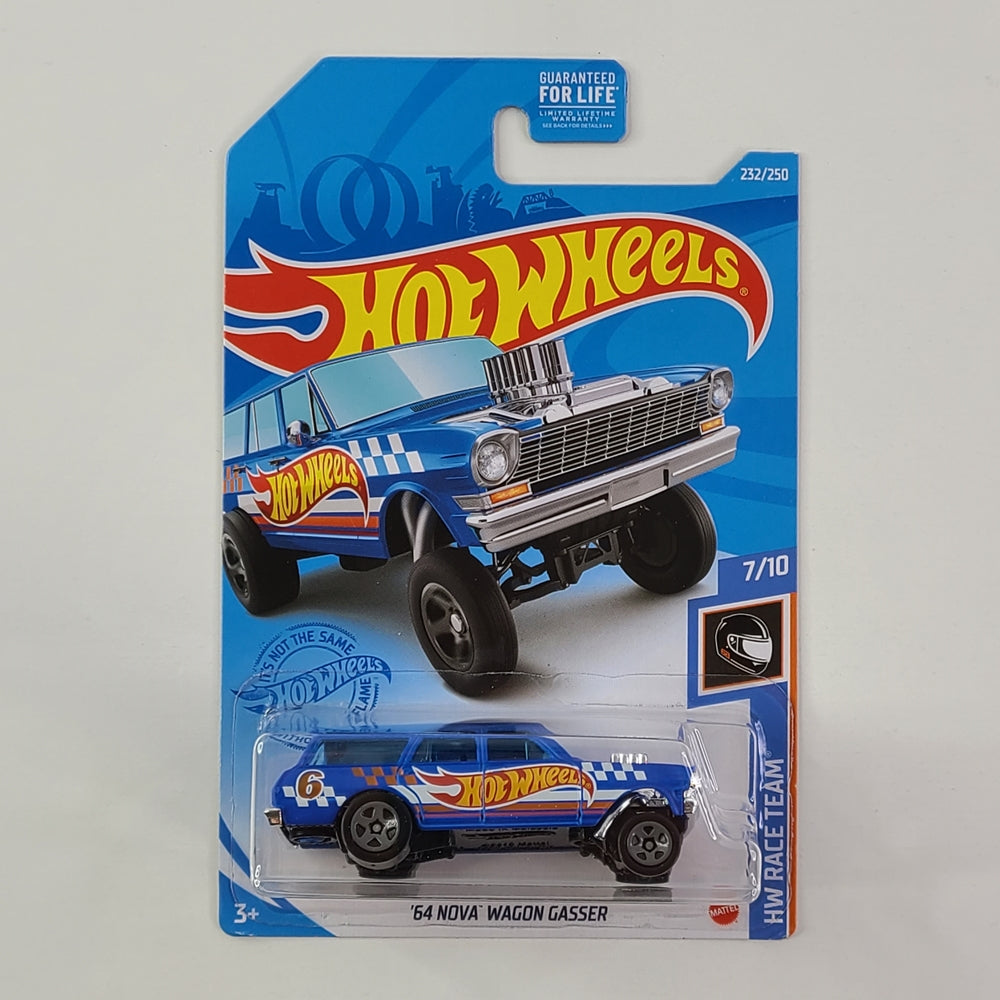 Hot Wheels - '64 Nova Wagon Gasser (Blue)