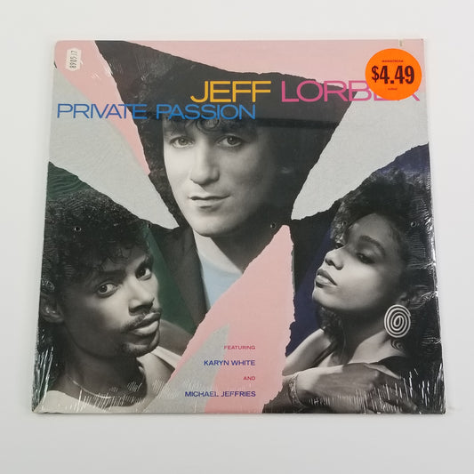 Jeff Lorber, Karyn White, Michael Jeffries - Private Passion (1986, LP)
