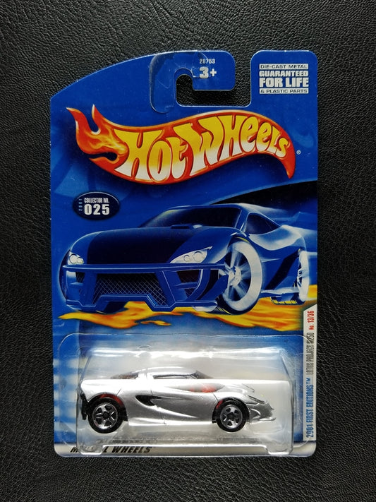 Hot Wheels - Lotus Project M250 (Silver) [13/36 - 2001 First Editions]