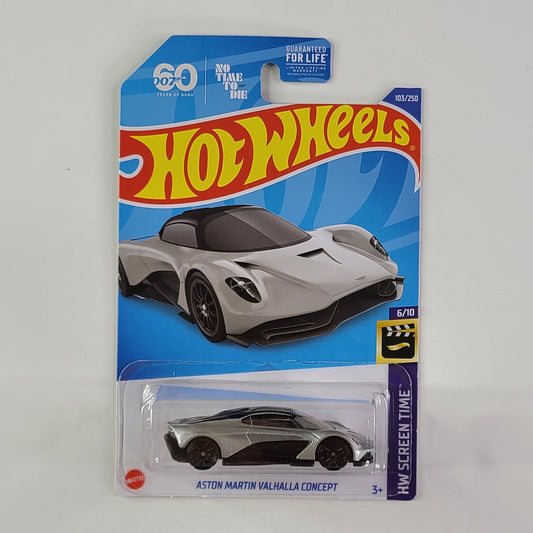 Hot Wheels - Aston Martin Valhalla Concept (Metalflake Silver)