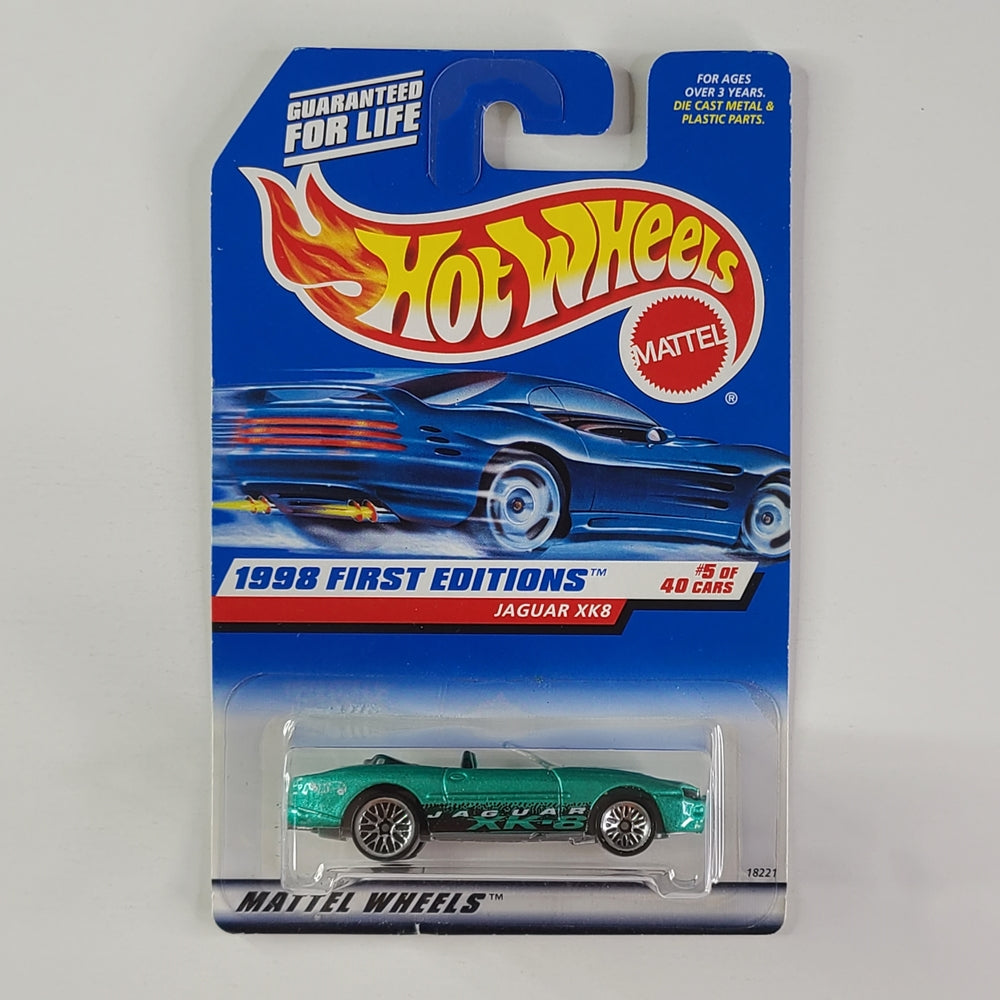 Hot Wheels - Jaguar XK8 (Metallic Green)
