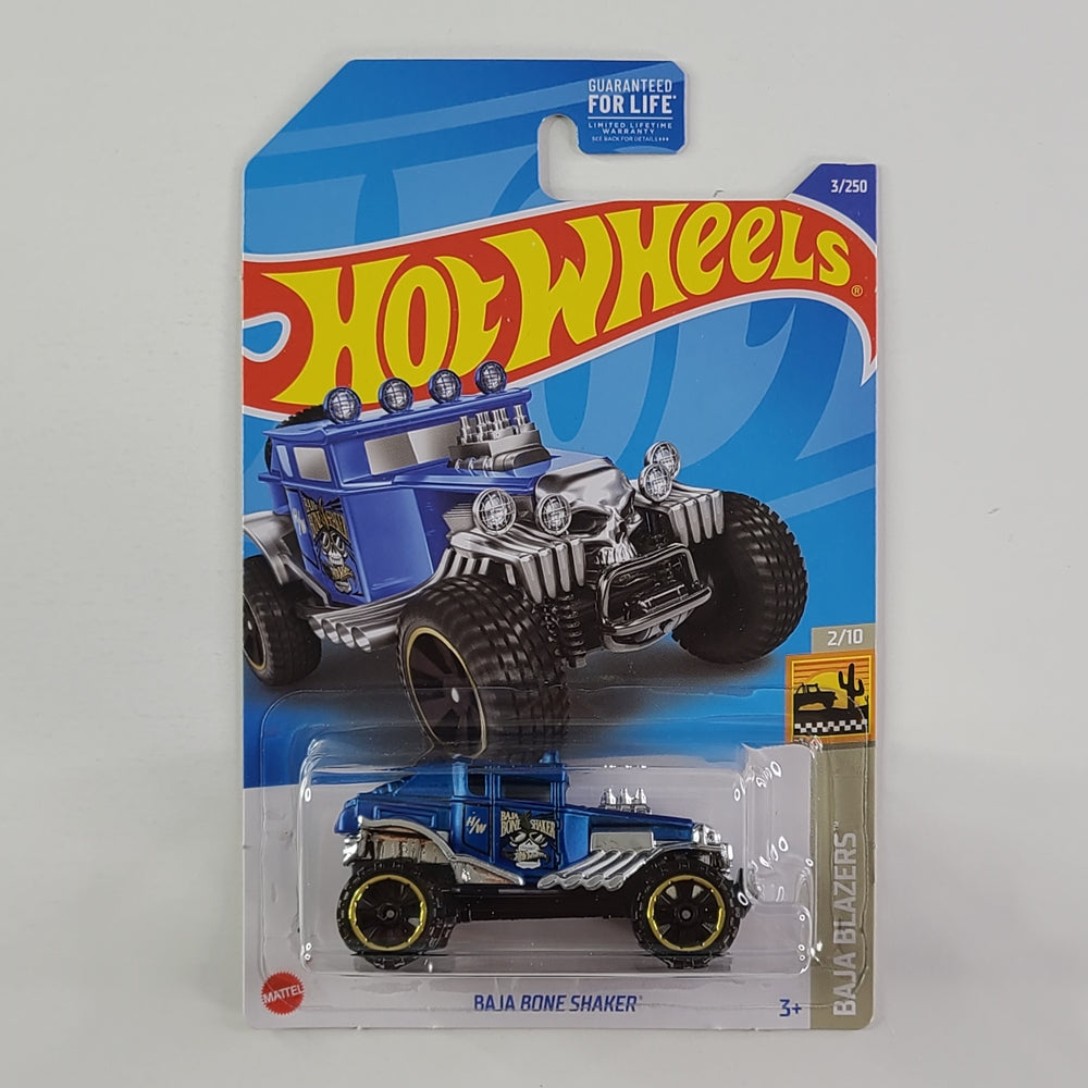 Hot Wheels - Baja Bone Shaker (Matte Blue)