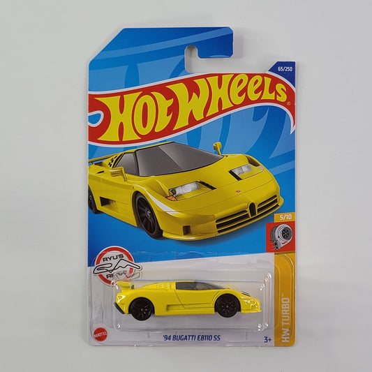 Hot Wheels - '94 Bugatti EB110 SS (Giallo Bugatti)