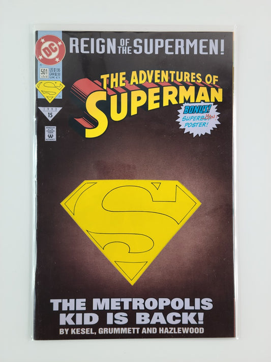 The Adventures of Superman [1987] #501D (DC, June 1993)