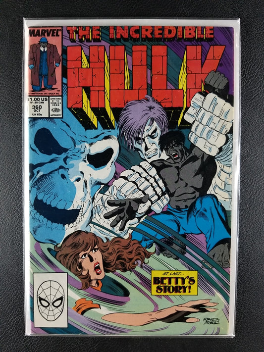 The Incredible Hulk [1st Series] #360 (Marvel, October 1989)