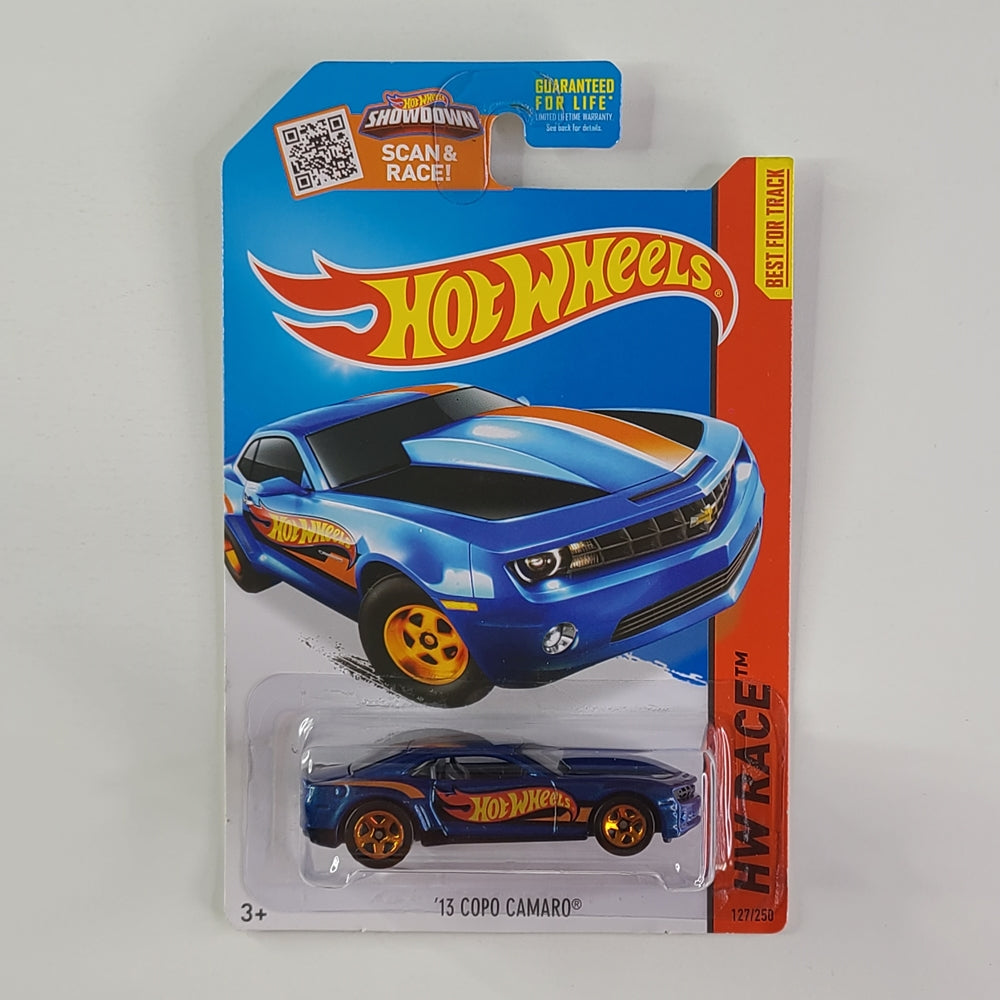 Hot Wheels - '13 COPO Camaro (Metalflake Blue)