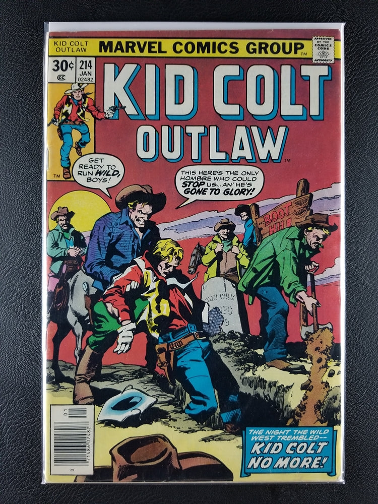 Kid Colt Outlaw #214 (Marvel, January 1977)