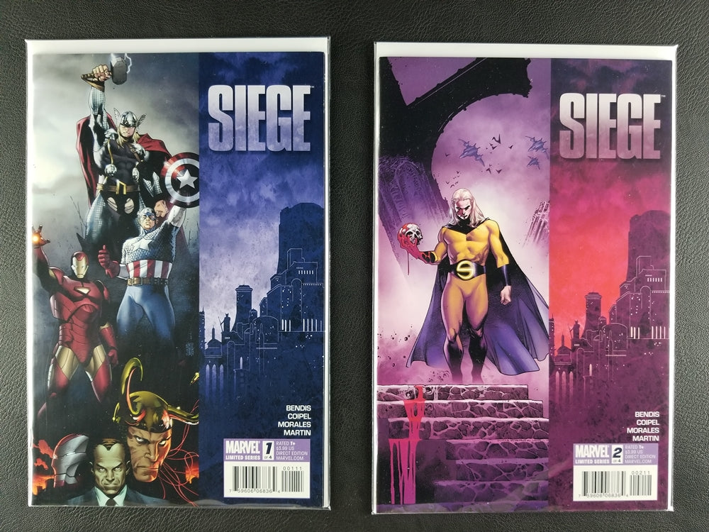 Siege [2010] #1-4 Set (Marvel, 2010)