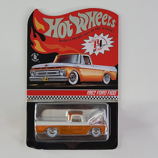 Hot Wheels - 1962 Ford F100 (Spectraflame Orange) [2022 RLC Exclusive -14860/25000]