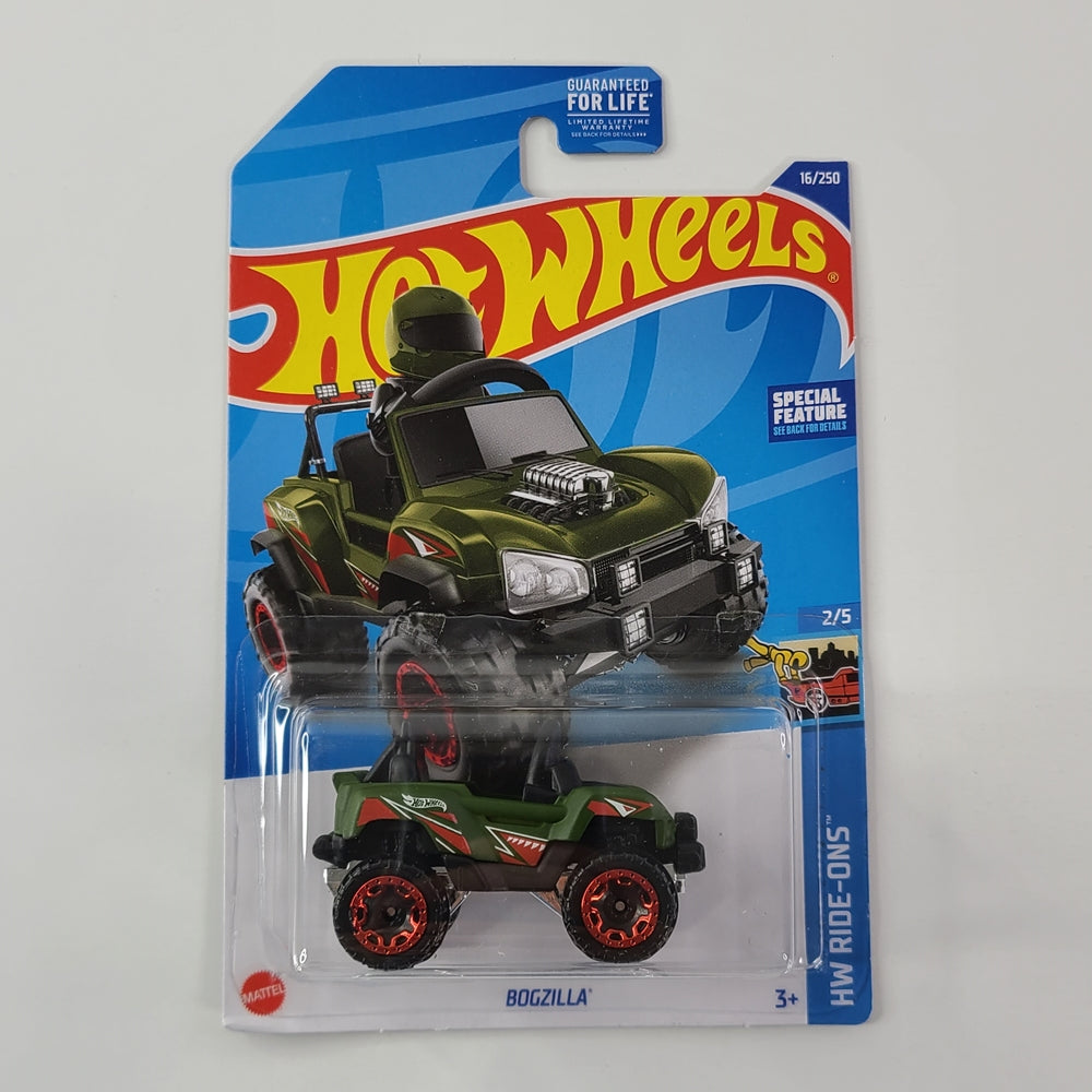 Hot Wheels - Bogzilla (Olive Drab) [HW Ride-Ons Mini Collection (2022) - 2/5]