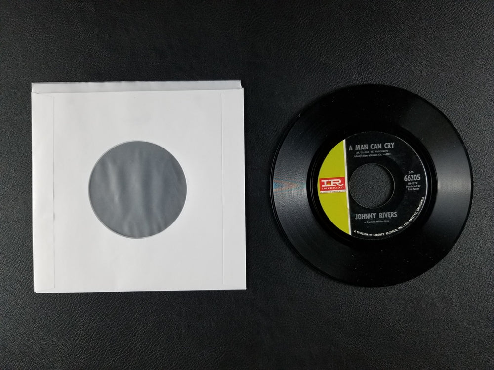 Johnny Rivers - Poor Side of Town / A Man Can Cry (1966, 7'' Single)