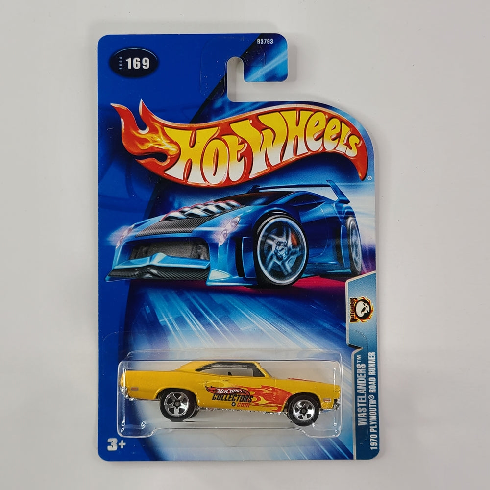 Hot Wheels - 1970 Plymouth Road Runner (Metallic Dark Yellow) [Wastelanders Series (2004) - 2/10]