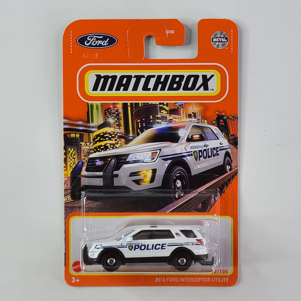 Matchbox - 2016 Ford Interceptor Utility (White)