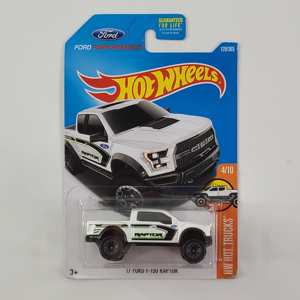 Hot Wheels - '17 Ford F-150 Raptor (White) [2017]