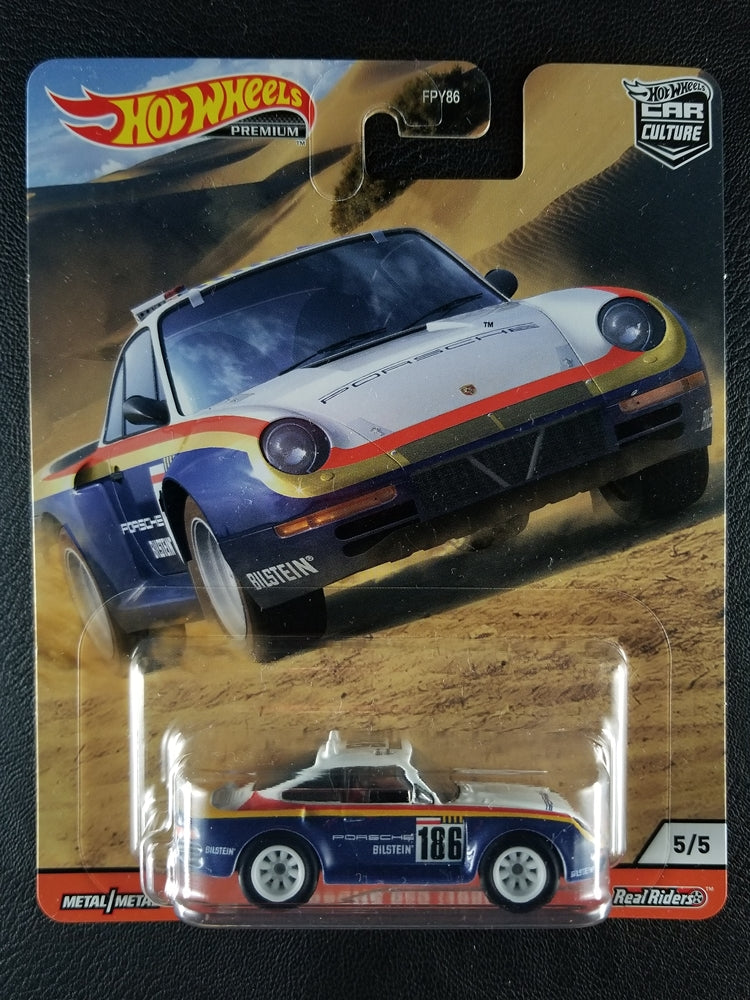 Hot Wheels Premium - Porsche 959 (1986) (White)