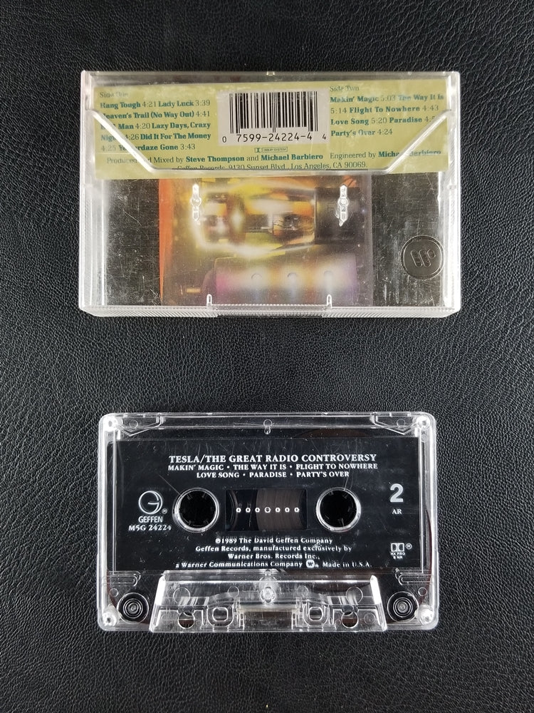 Tesla - The Great Radio Controversy (1989, Cassette)