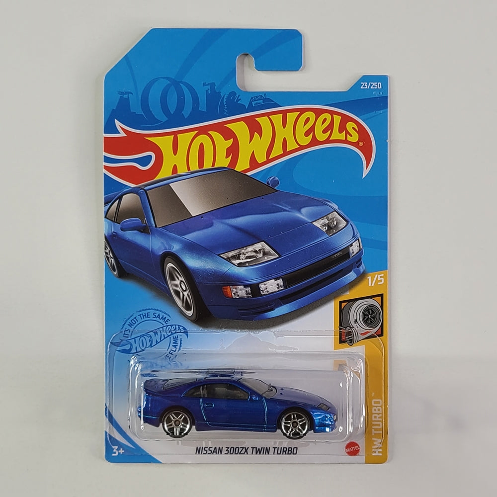 Hot Wheels - Nissan 300ZX Twin Turbo (Metalflake Blue)