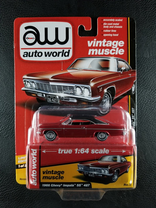 Auto World - 1966 Chevy Impala SS 427 (Red)