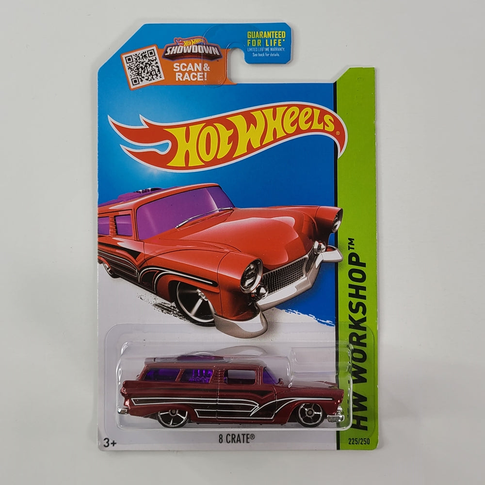 Hot Wheels - 8 Crate (Red) [HW Workshop: HW Garage (2015) - 225/250]