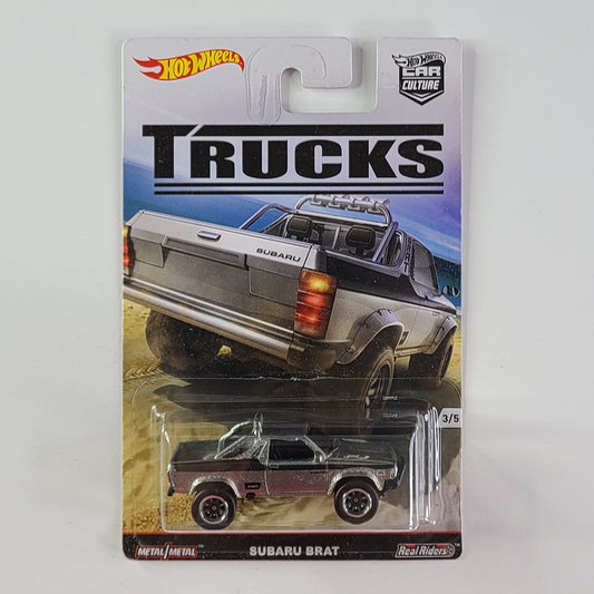 Hot Wheels Real Riders - Subaru Brat (ZAMAC)