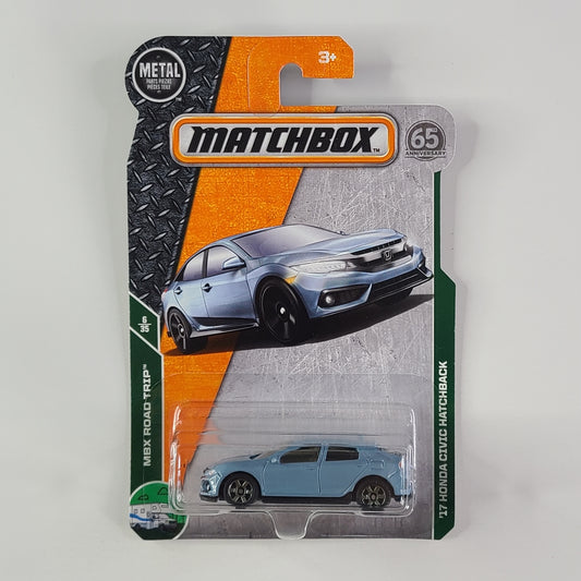 Matchbox - '17 Honda Civic Hatchback (State Blue)