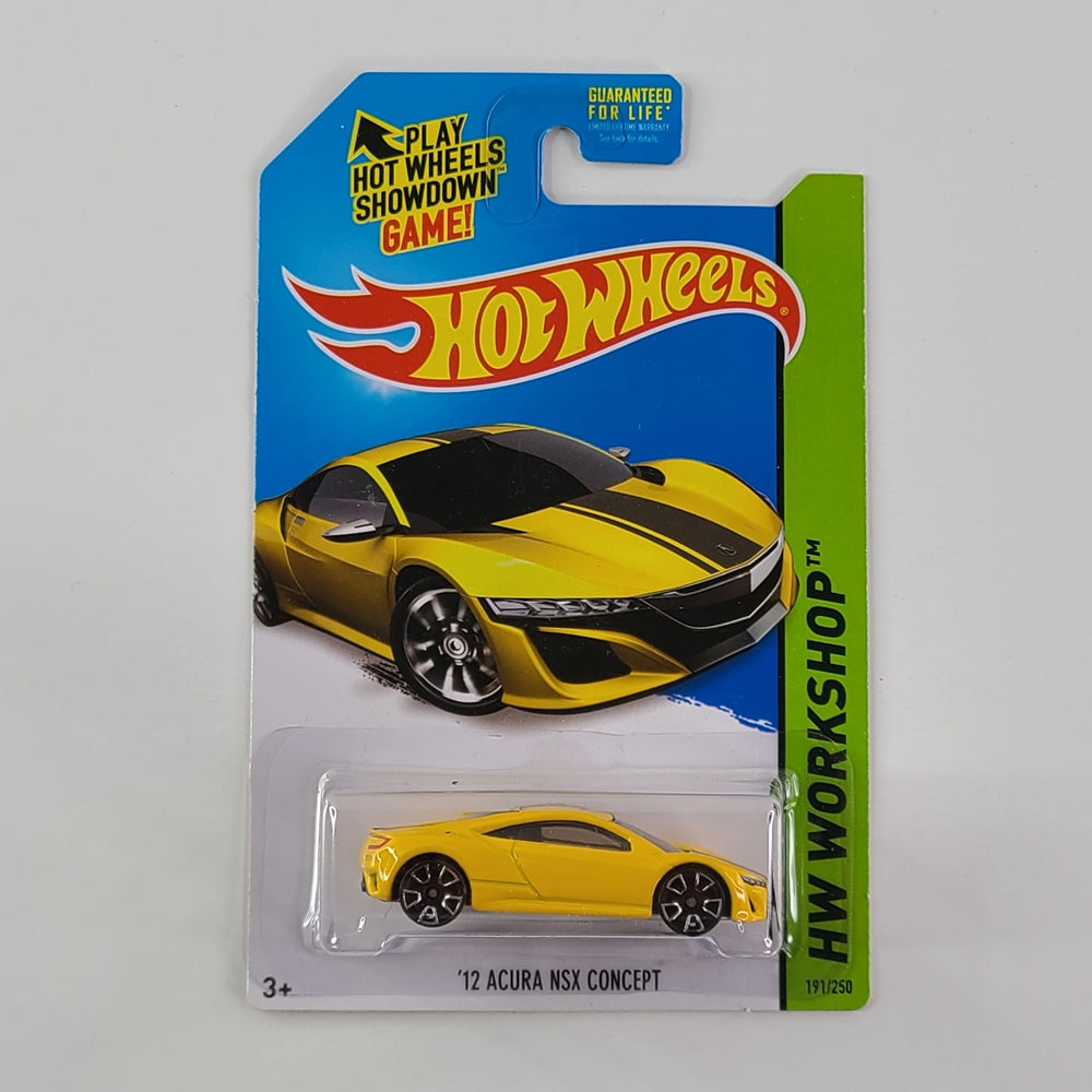 Hot Wheels - '12 Acura NSX Concept (Yellow)