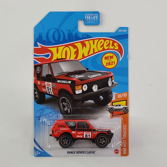 Hot Wheels - Range Rover Classic (Red)