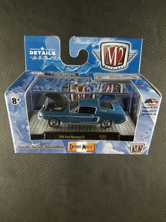 M2 - 1968 Ford Mustang GT (Blue) [1 of 2400]