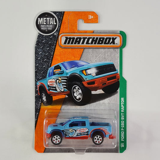 Matchbox - Ford F-150 SVT Raptor (Flat Light Blue)