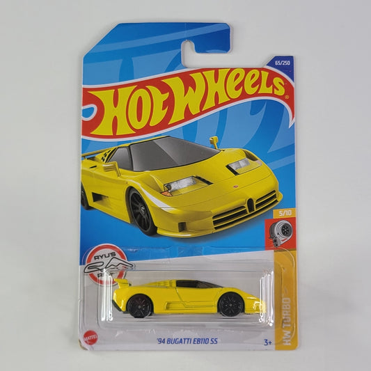 Hot Wheels - '94 Bugatti EB110 SS (Giallo Bugatti)