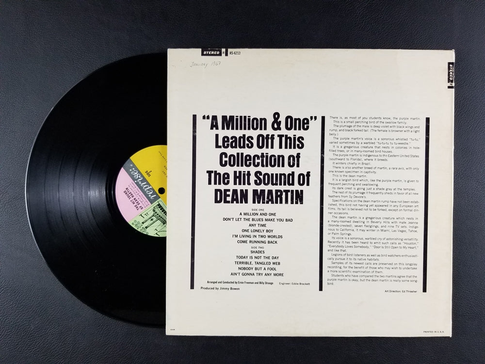 Dean Martin - The Hit Sound of Dean Martin (1966, LP)