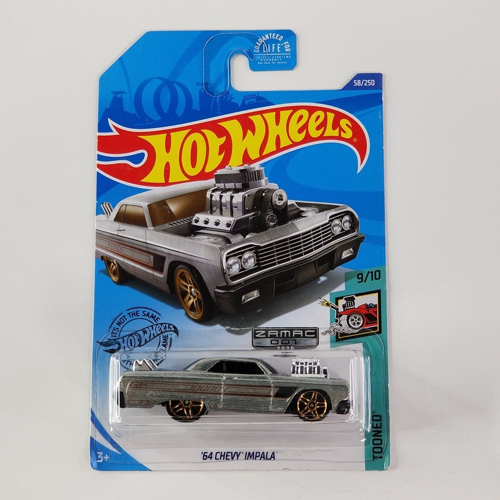 Hot Wheels - '64 Chevy Impala (Zamac) [Walmart Exclusive Zamac Edition]