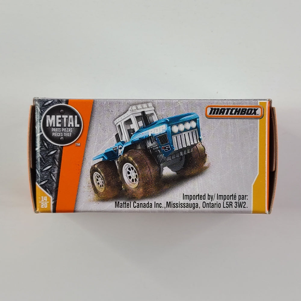 Matchbox - Acre Maker (Metalflake Light Blue/White) [Small Box]