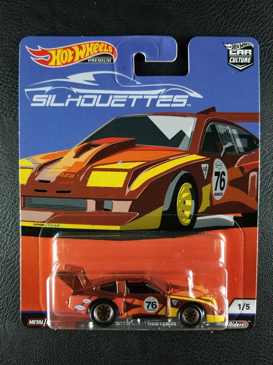 Hot Wheels Premium - '76 Chevy Monza (Dark Red) [1/5 - Car Culture: Silhouettes]