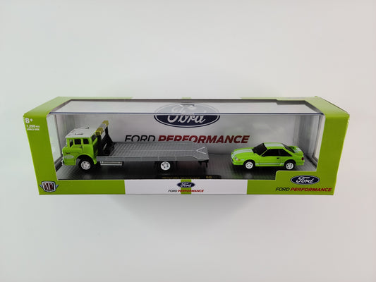 M2 - 1990 Ford C-8000 & 1990 Ford Mustang GT (Neon Green) [1 of 7,250]