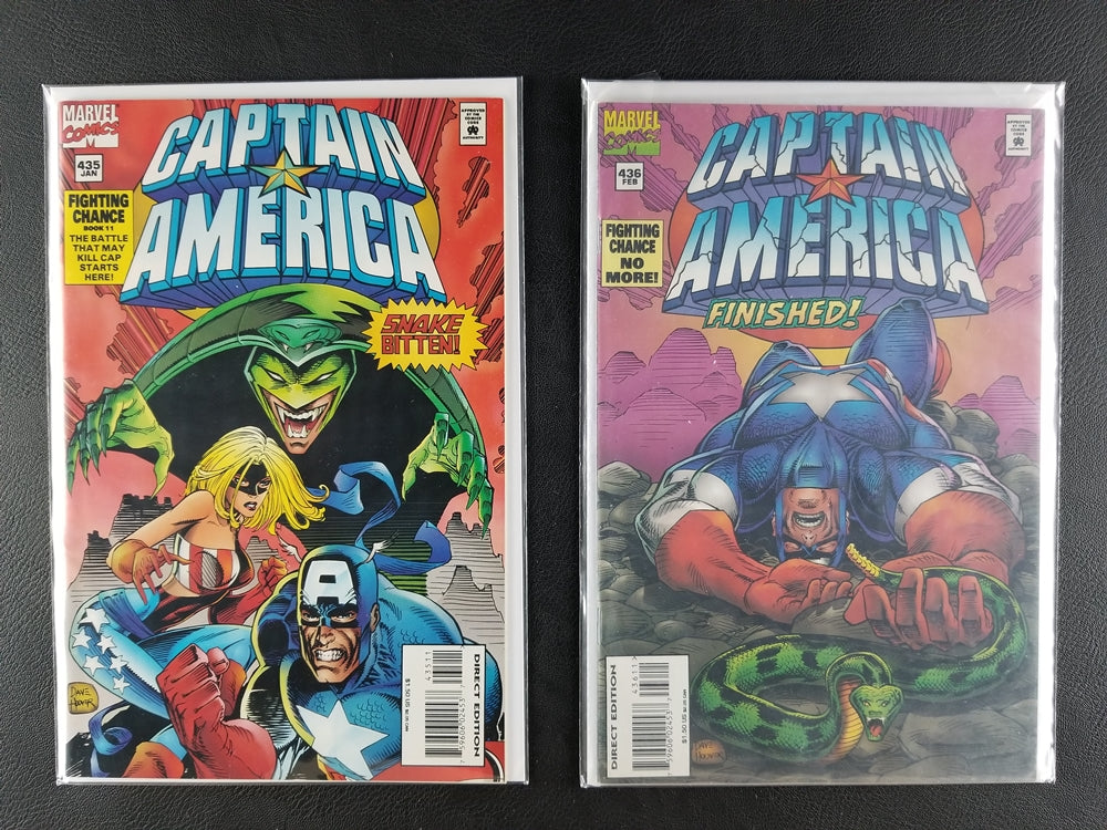 Captain America [1st Series] #431-440 Set (Marvel, 1994-95)