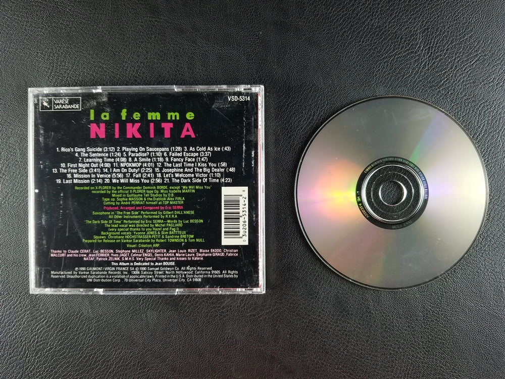 Eric Serra - La Femme Nikita [Original Motion Picture Soundtrack] (1990, CD)