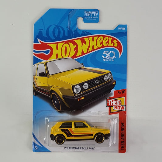 Hot Wheels - Volkswagen Golf MK2 (Yellow)