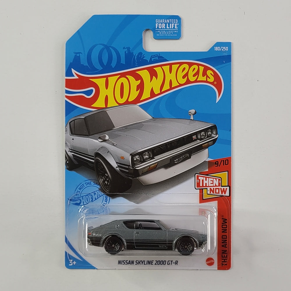 Hot Wheels - Nissan Skyline 2000 GT-R (Metalflake Dark Gray)