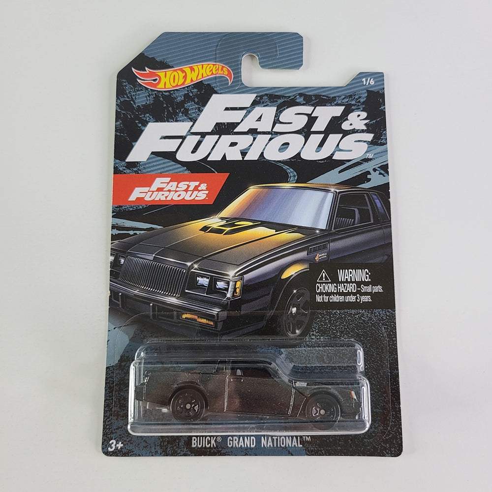 Hot Wheels - Buick Grand National (Metallic Black) [Walmart Exclusive]