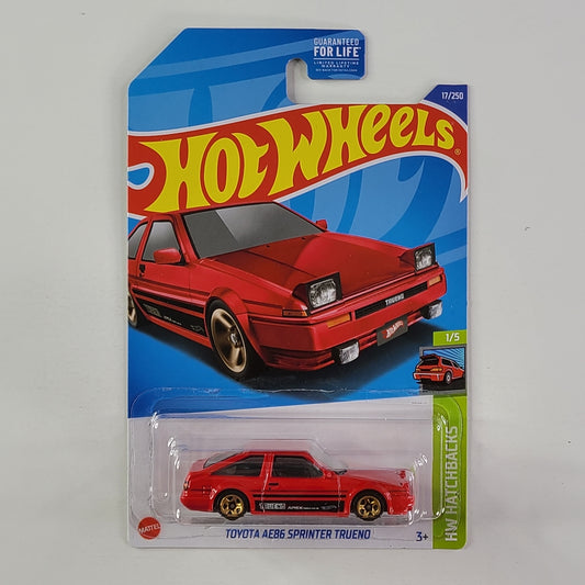 Hot Wheels - Toyota AE86 Sprinter Trueno (Red)