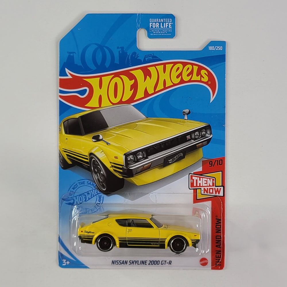 Hot Wheels - Nissan Skyline 2000 GT-R (Yellow)