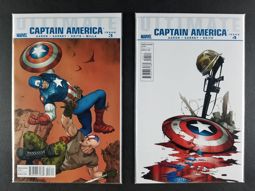 Ultimate Captain America #1-4 Set (Marvel, 2011)